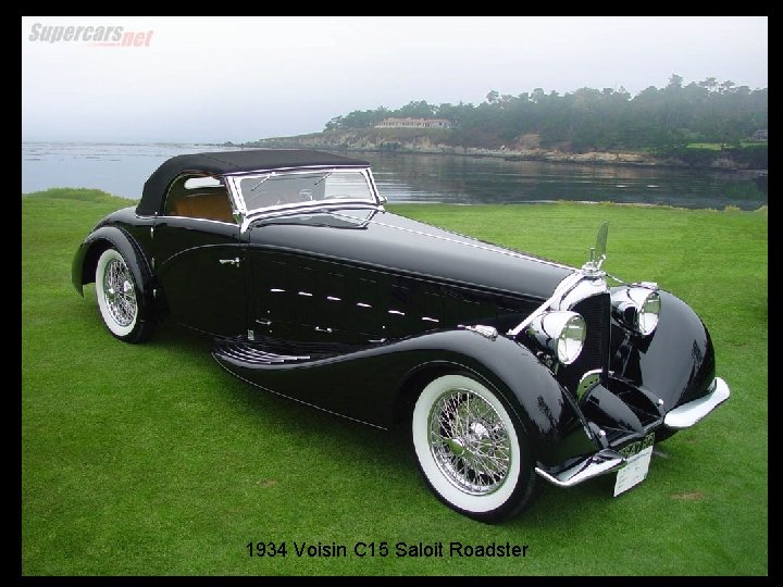 1934 Voisin C 15 Saloit Roadster 