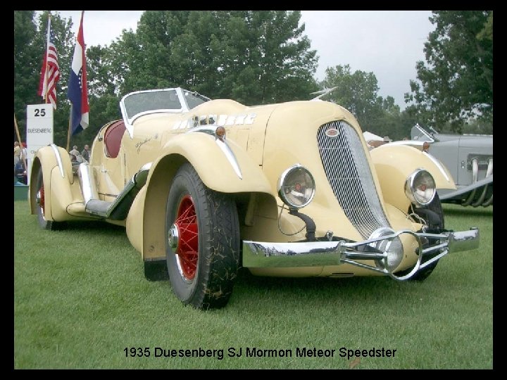 1935 Duesenberg SJ Mormon Meteor Speedster 