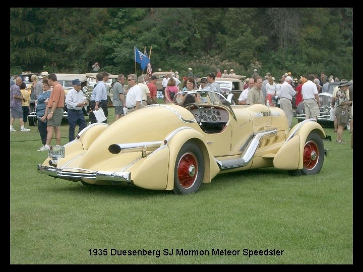 1935 Duesenberg SJ Mormon Meteor Speedster 