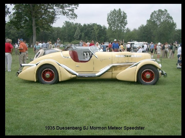 1935 Duesenberg SJ Mormon Meteor Speedster 