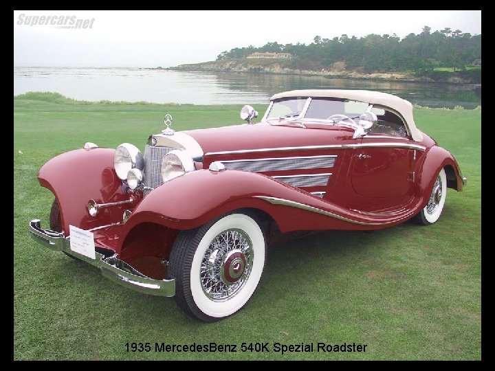 1935 Mercedes. Benz 540 K Spezial Roadster 