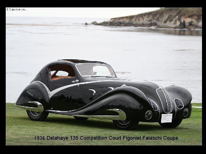 1936 Delahaye 135 Competition Court Figoniet Falaschi Coupe 