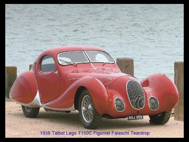 1938 Talbot Lago T 150 C Figoniet Falaschi Teardrop 