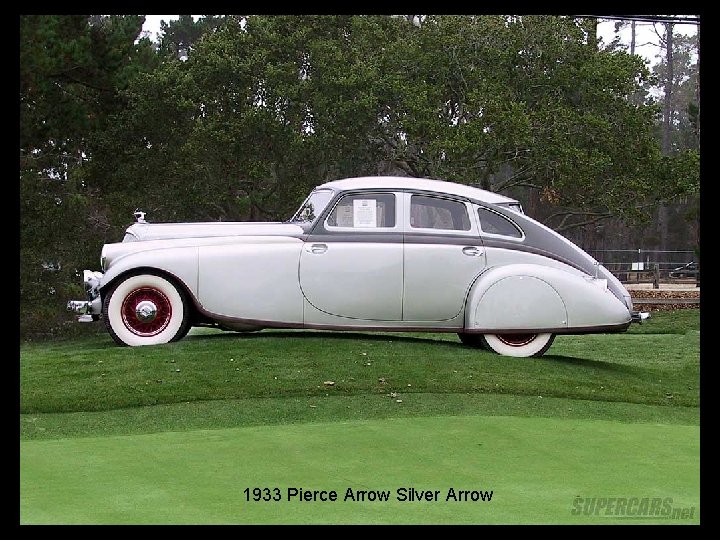 1933 Pierce Arrow Silver Arrow 