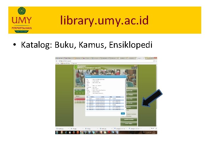 library. umy. ac. id • Katalog: Buku, Kamus, Ensiklopedi 