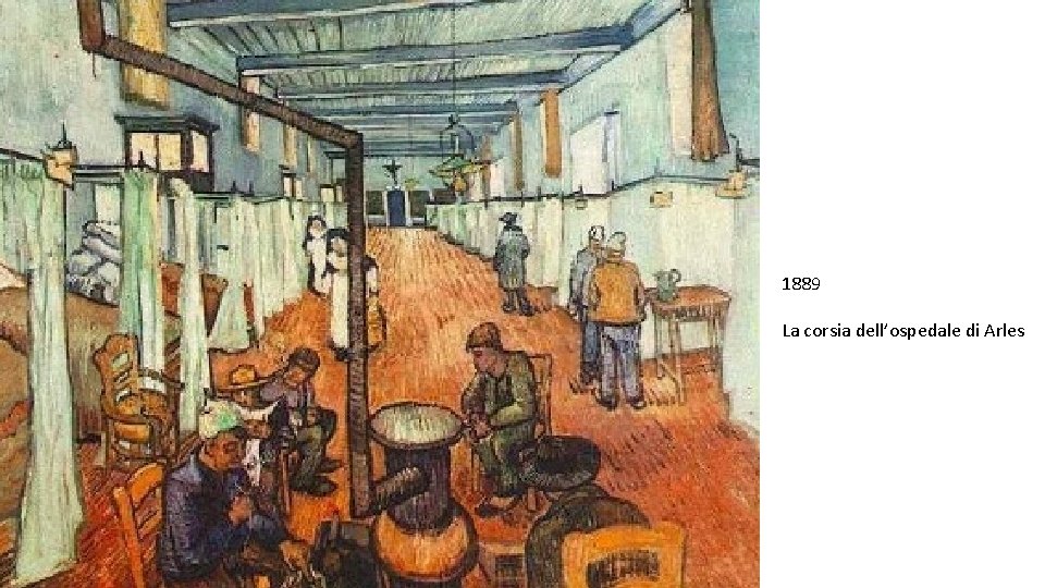 1889 La corsia dell’ospedale di Arles 