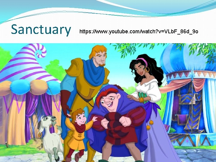 Sanctuary https: //www. youtube. com/watch? v=VLb. F_86 d_9 o 