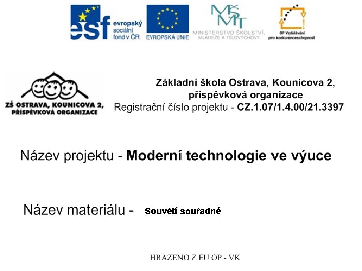 Souvětí souřadné 
