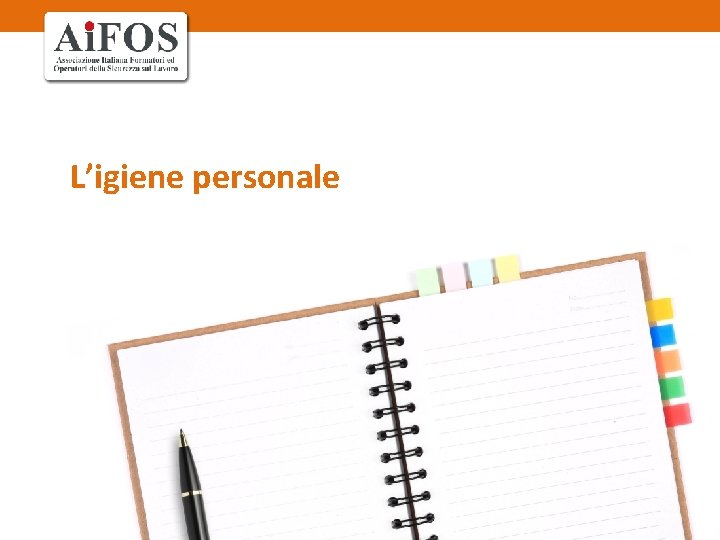 L’igiene personale 