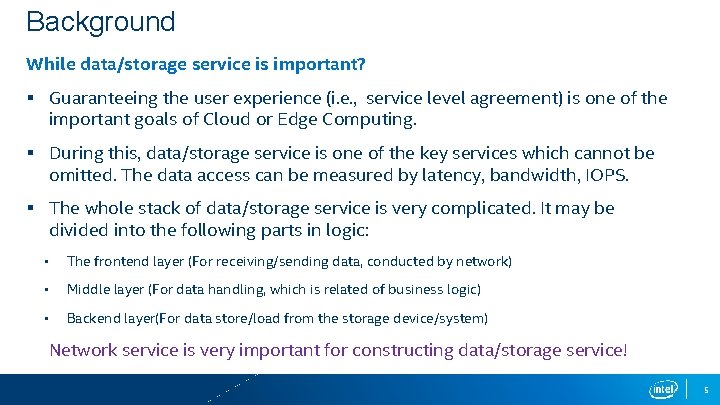 Provide competitive datastorage service based on different types