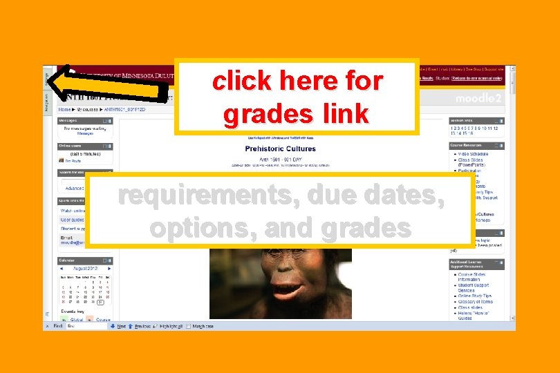 click here for grades link requirements, due dates, options, and grades 