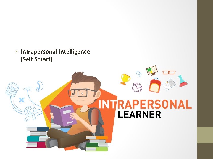  • Intrapersonal Intelligence (Self Smart) 