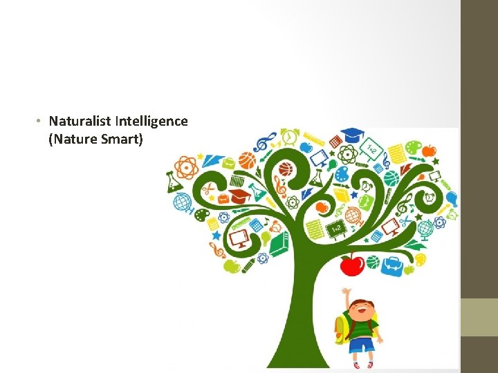  • Naturalist Intelligence (Nature Smart) 
