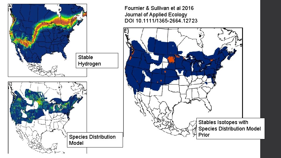 Fournier & Sullivan et al 2016 Journal of Applied Ecology DOI 10. 1111/1365 -2664.