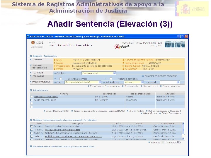 DIRECCION GENERAL DE MODERNIZACION DE Sistema de Registros Administrativos de apoyo a la LA