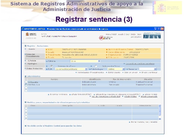 DIRECCION GENERAL DE MODERNIZACION DE Sistema de Registros Administrativos de apoyo a la LA