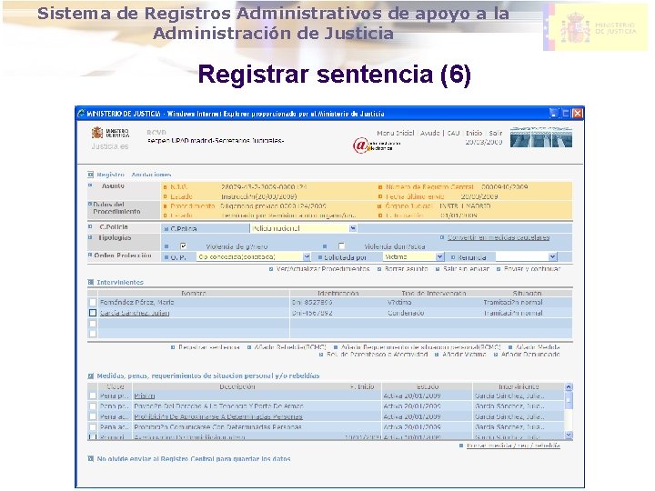 DIRECCION GENERAL DE MODERNIZACION DE Sistema de Registros Administrativos de apoyo a la LA