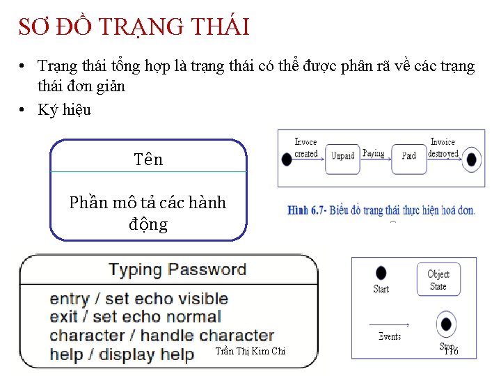 SƠ ĐỒ TRẠNG THÁI • Trạng thái tổng hợp là trạng thái có thể