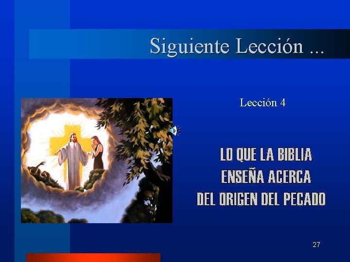 CURSO LA FE DE JESS Leccin 3 1