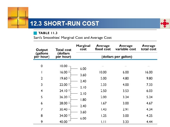 12. 3 SHORT-RUN COST 