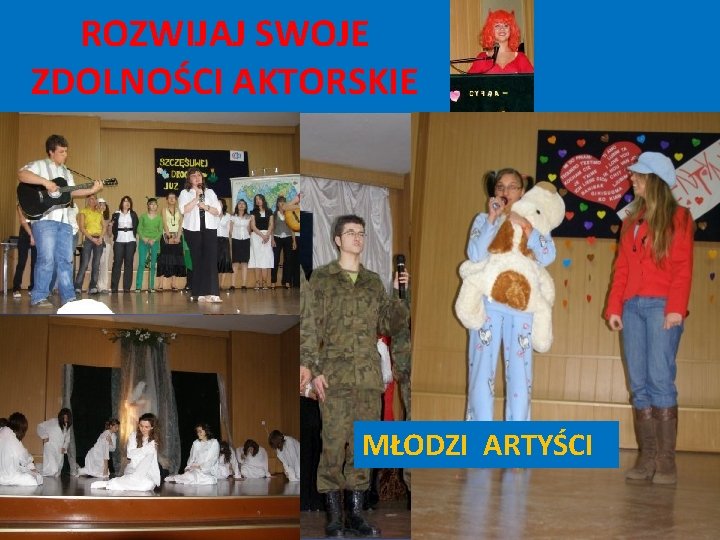 ROZWIJAJ SWOJE ZDOLNOŚCI AKTORSKIE MŁODZI ARTYŚCI 