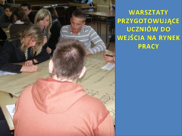 CENTRUM EDUKACJI WARSZTATY EKONOMICZNO – HANDLOWEJ PRZYGOTOWUJĄCE im. Karola Goduli UCZNIÓW DO WEJŚCIA NA