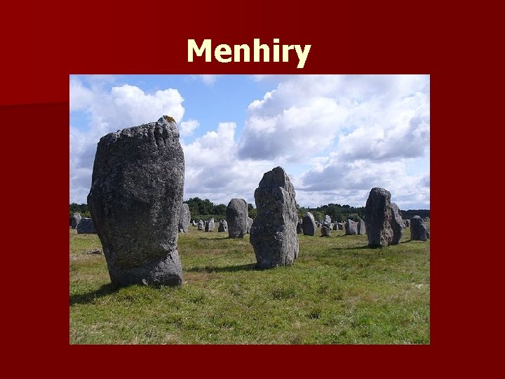 Menhiry 