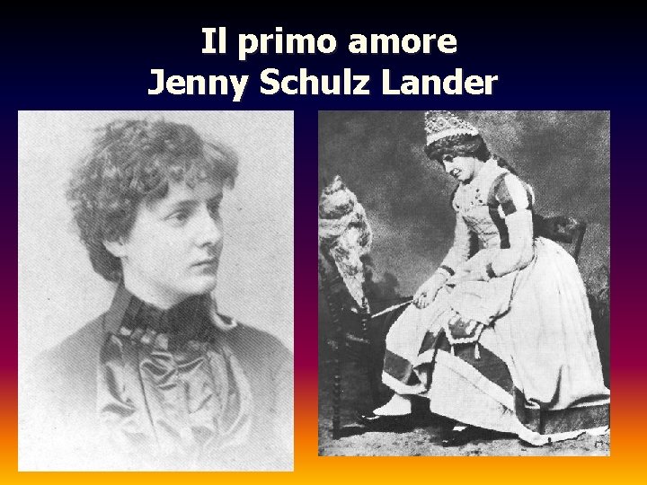 Il primo amore Jenny Schulz Lander 