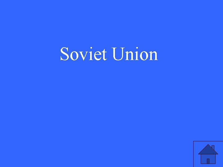 Soviet Union 