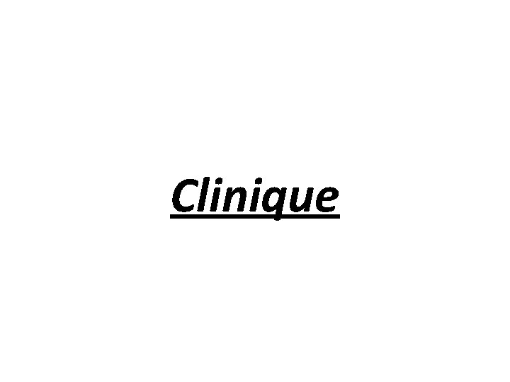Clinique 