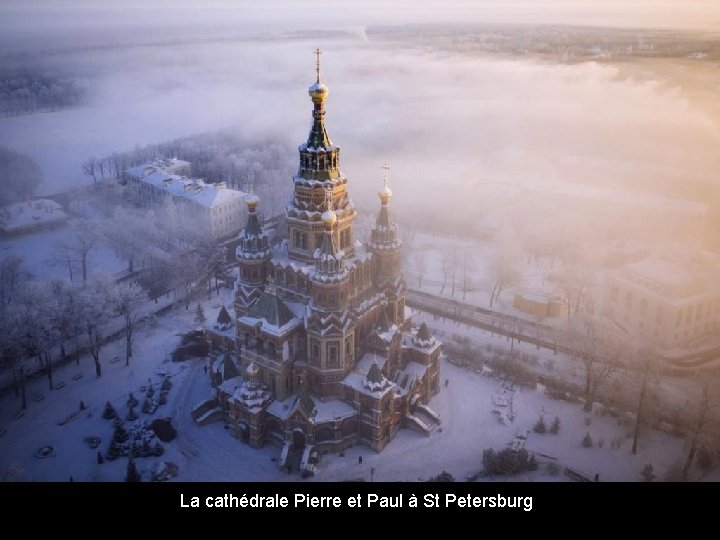 La cathédrale Pierre et Paul à St Petersburg 