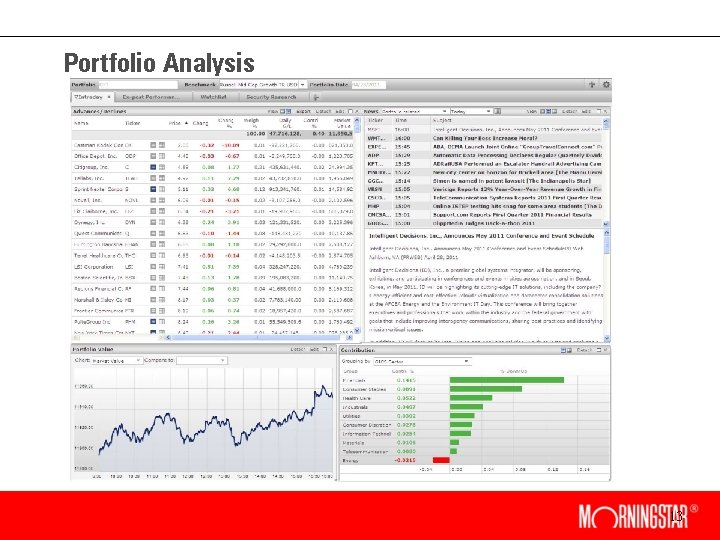 Portfolio Analysis 13 