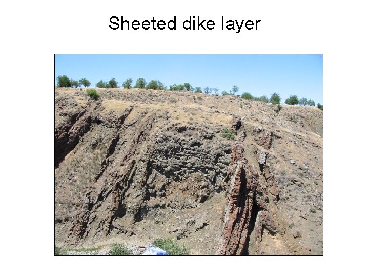 Sheeted dike layer 