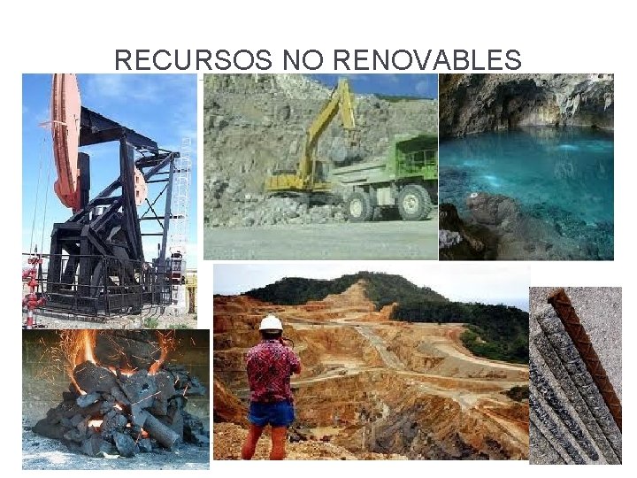 RECURSOS NO RENOVABLES 