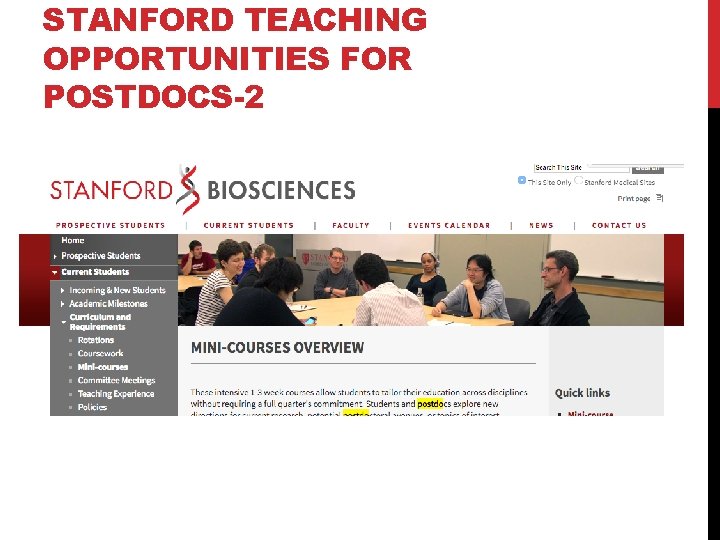 STANFORD TEACHING OPPORTUNITIES FOR POSTDOCS-2 