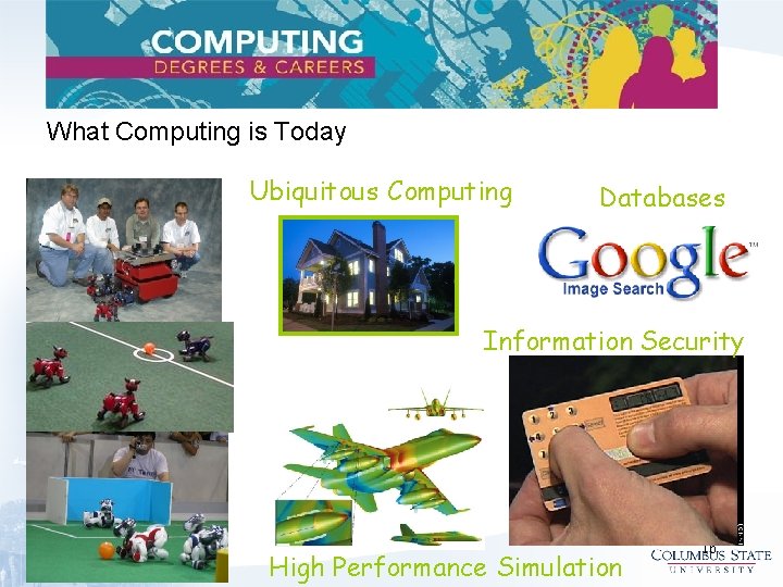 What Computing is Today Ubiquitous Computing Databases Information Security 9/17/2020 High Performance Simulation 16