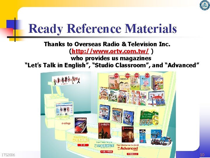 Ready Reference Materials Thanks to Overseas Radio & Television Inc. (http: //www. ortv. com. Ready Reference Materials Thanks to Overseas Radio & Television Inc. (http: //www. ortv. com.