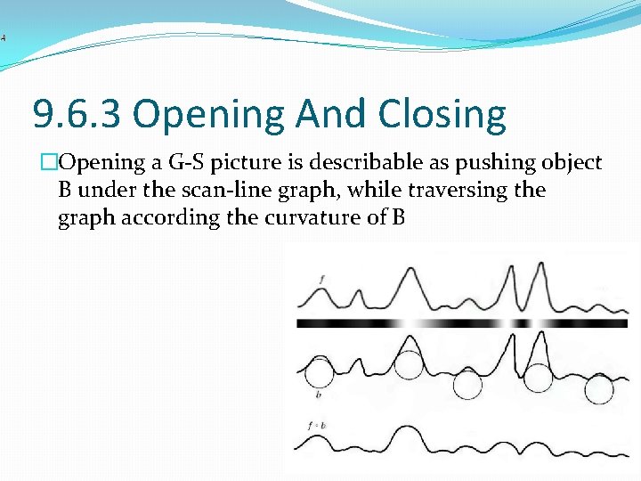 9. 6. 3 Opening And Closing �Opening a G-S picture is describable as pushing