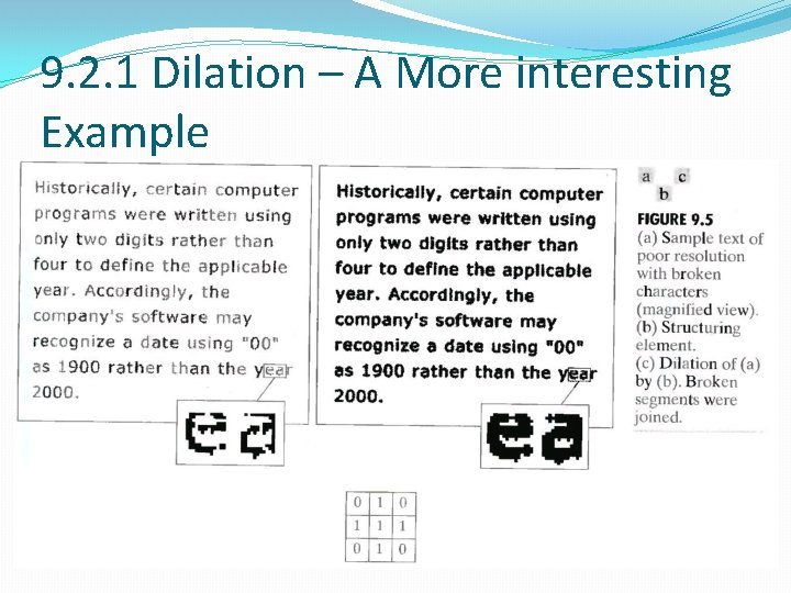 9. 2. 1 Dilation – A More interesting Example 