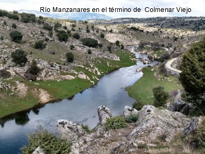 Río Manzanares en el término de Colmenar Viejo 