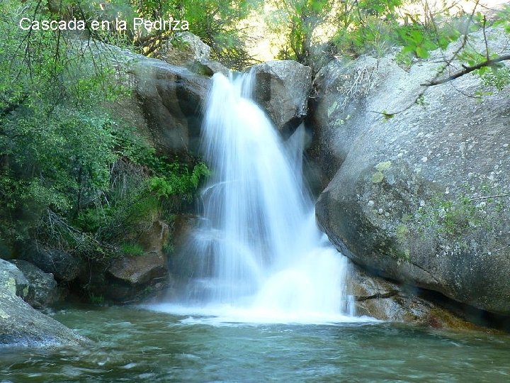 Cascada en la Pedriza 