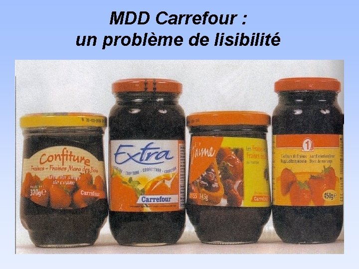 MDD Carrefour : un problème de lisibilité 