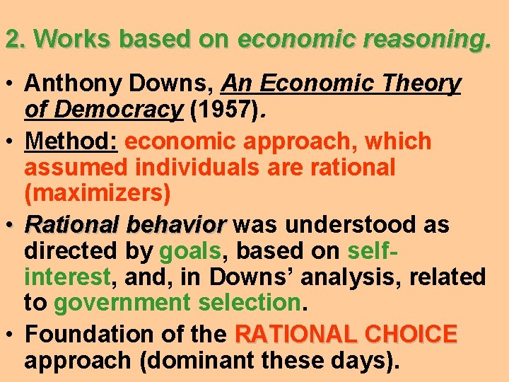 Behavioralism The Behavioral Revolution Premises Political Science Could