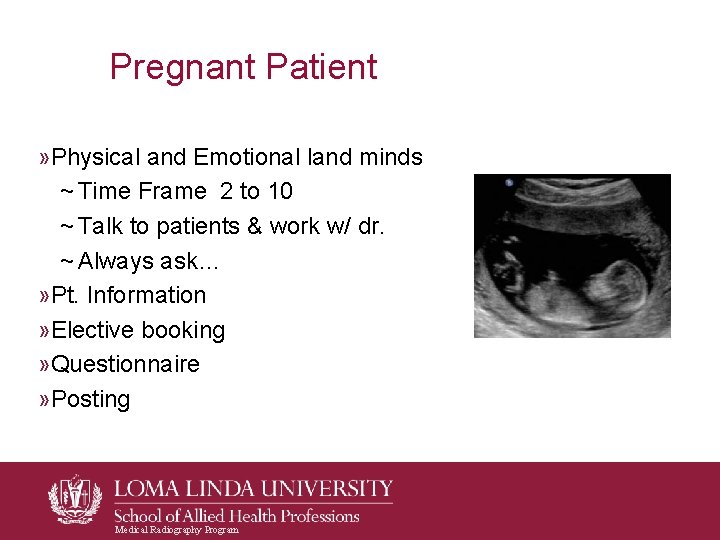 Pregnant Patient » Physical and Emotional land minds ~ Time Frame 2 to 10