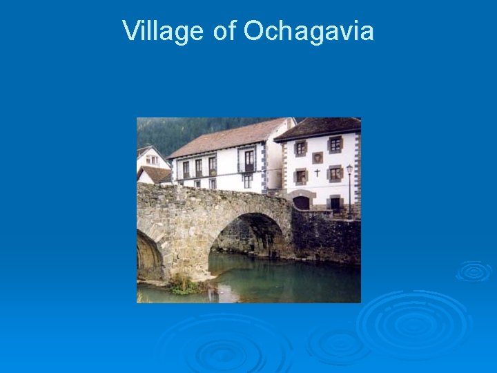 Village of Ochagavia 