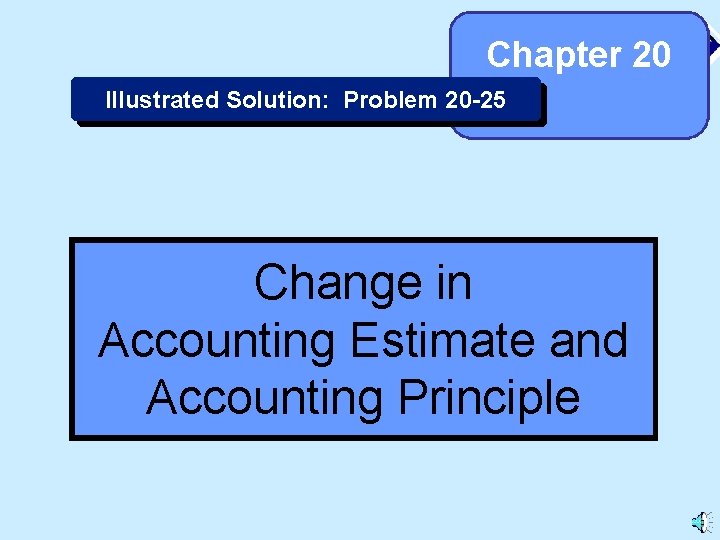 Chapter 20 Illustrated Solution Problem 20 25 Change