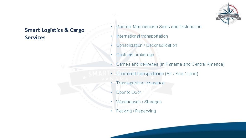 Smart Logistics & Cargo Services • General Merchandise Sales and Distribution • International transportation