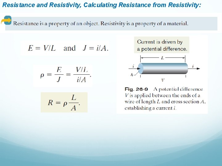 Resistance and Resistivity, Calculating Resistance from Resistivity: 