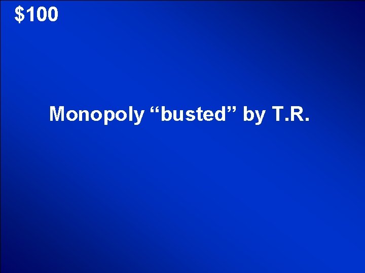 © Mark E. Damon - All Rights Reserved $100 Monopoly “busted” by T. R.