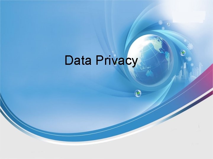 Data Privacy 